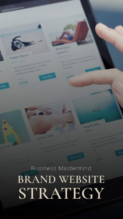BRAND WEBSITE STRATEGY